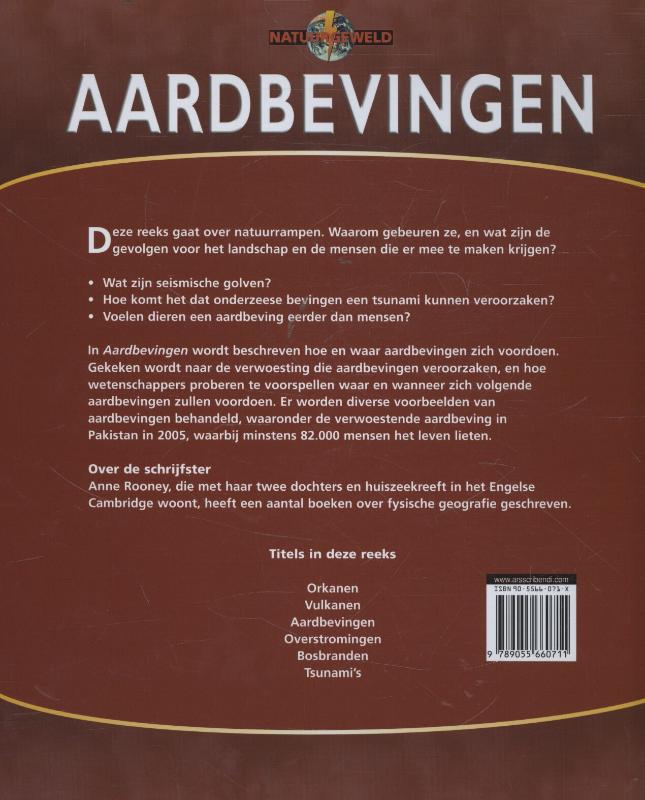 Achterkant van Aardbevingen