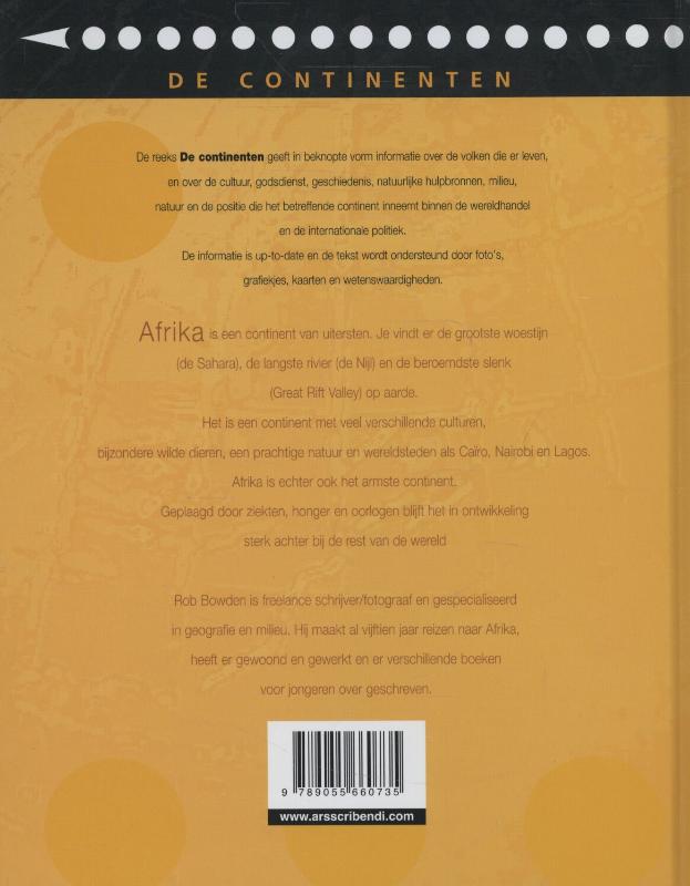 Achterkant van Afrika