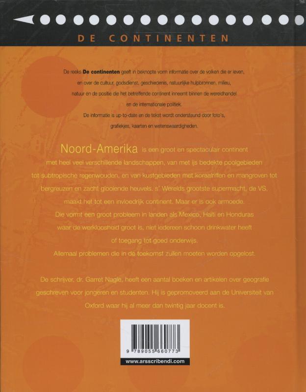 Achterkant van Noord-Amerika