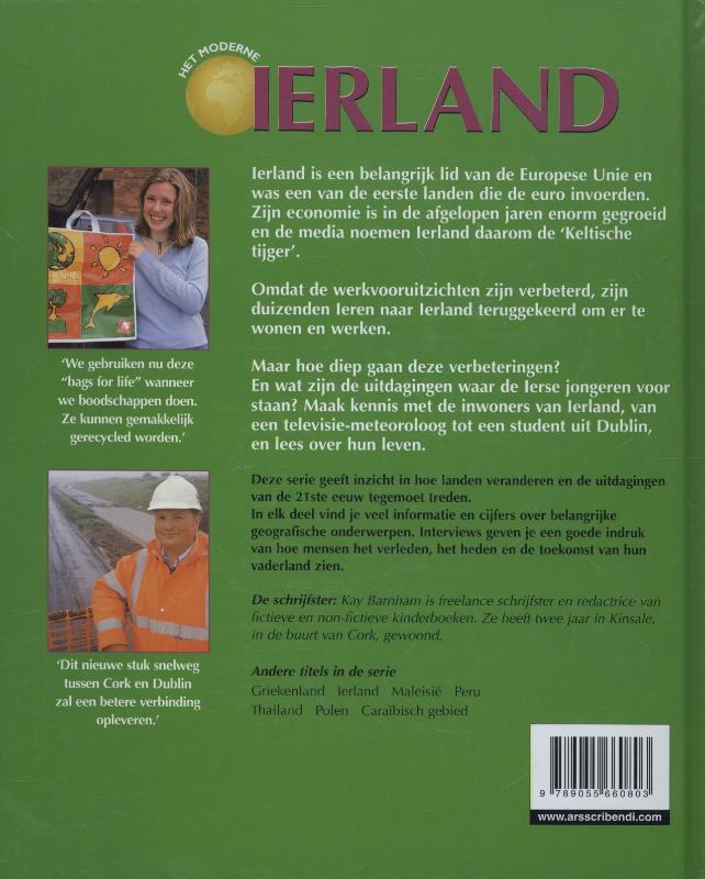 Achterkant van Het moderne Ierland