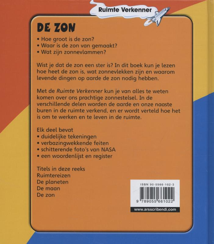 Achterkant van De zon