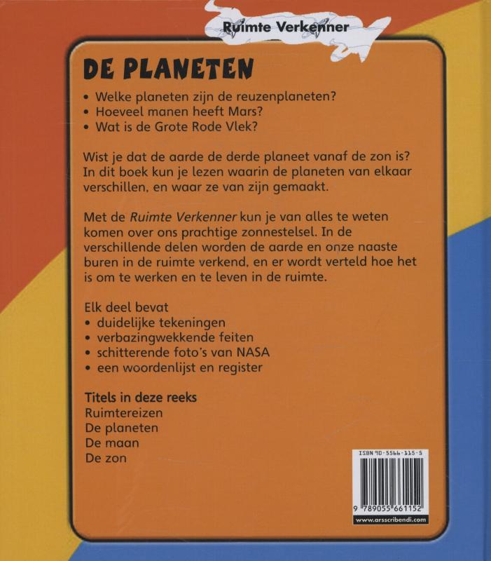 Achterkant van De Planeten