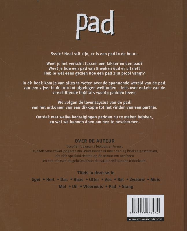 Achterkant van Pad