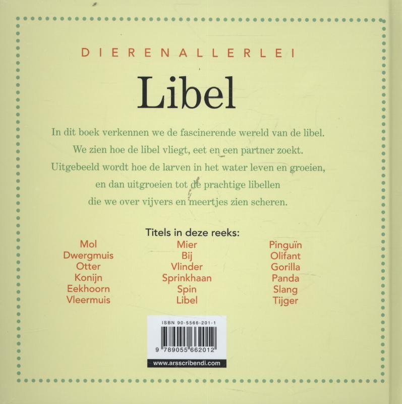 Achterkant van Libel