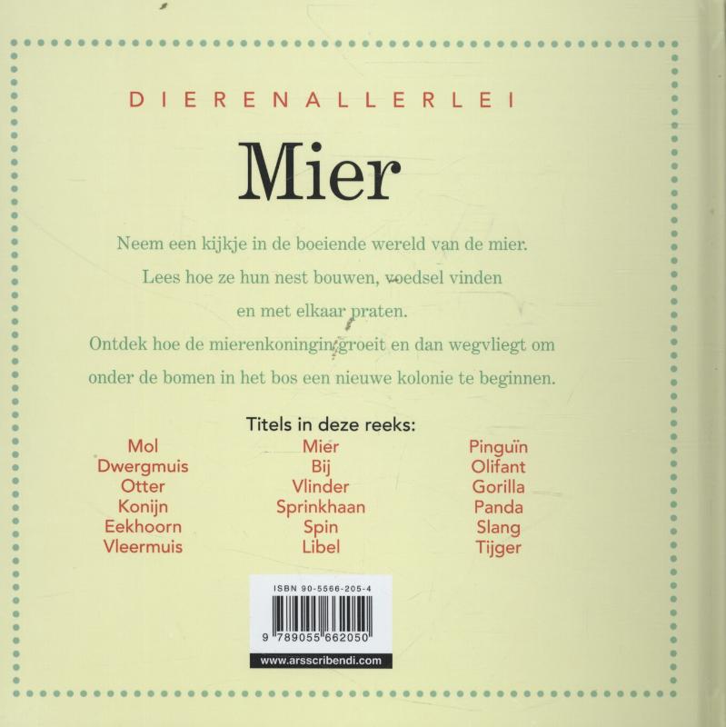 Achterkant van Mier