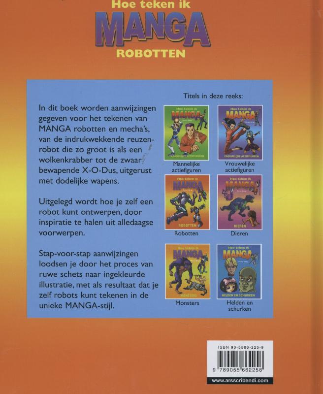 Achterkant van Robotten
