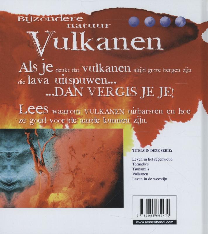 Achterkant van Vulkanen
