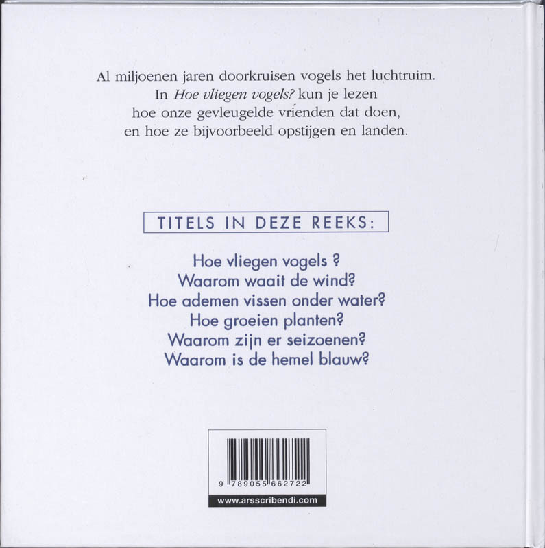Achterkant van Hoe vliegen vogels?