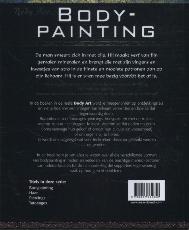 Achterkant van Bodypainting