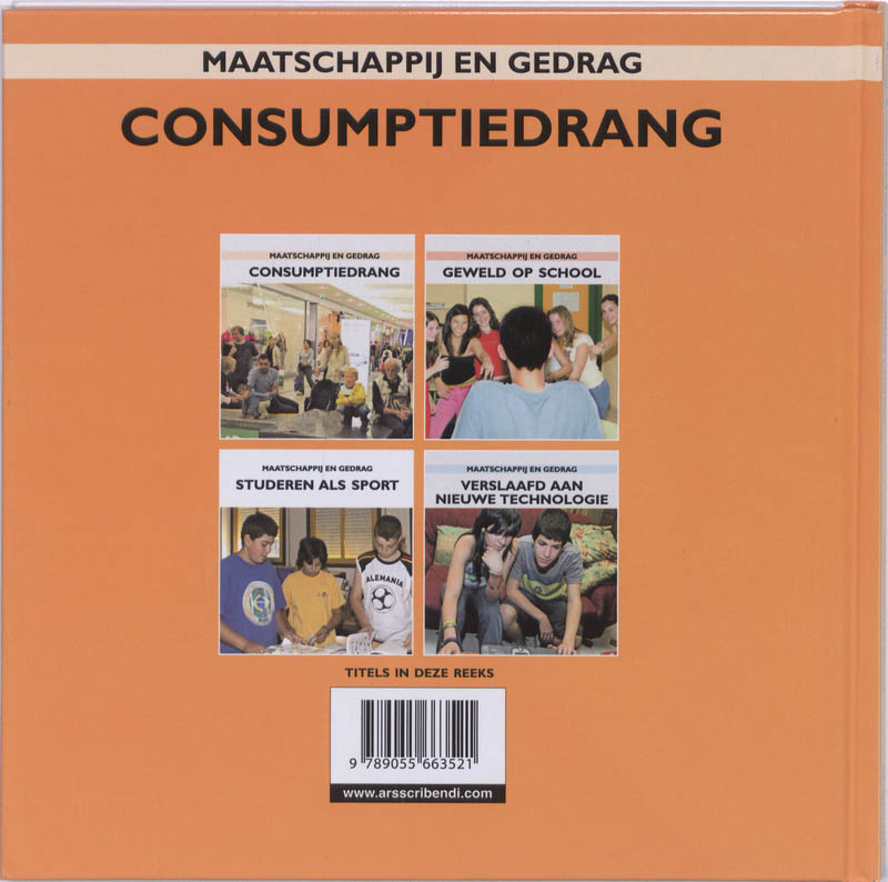 Achterkant van Consumptiedrang