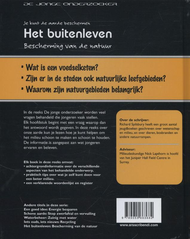 Achterkant van Het buitenleven