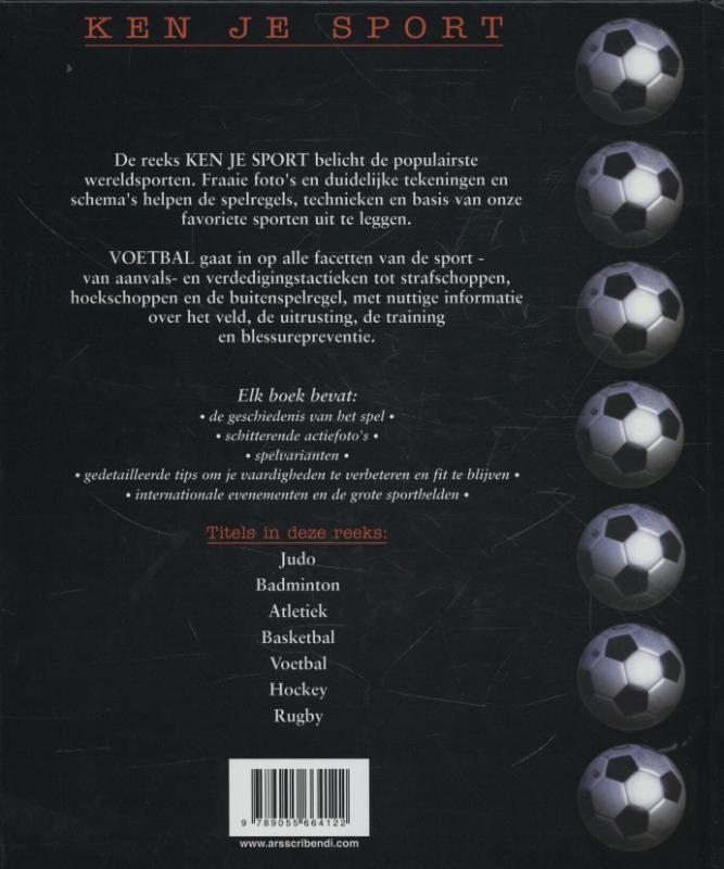 Achterkant van Voetbal