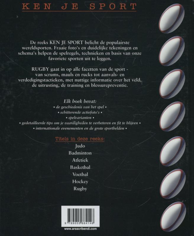 Achterkant van Rugby