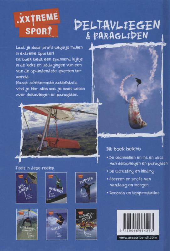 Achterkant van Deltavliegen & paragliden