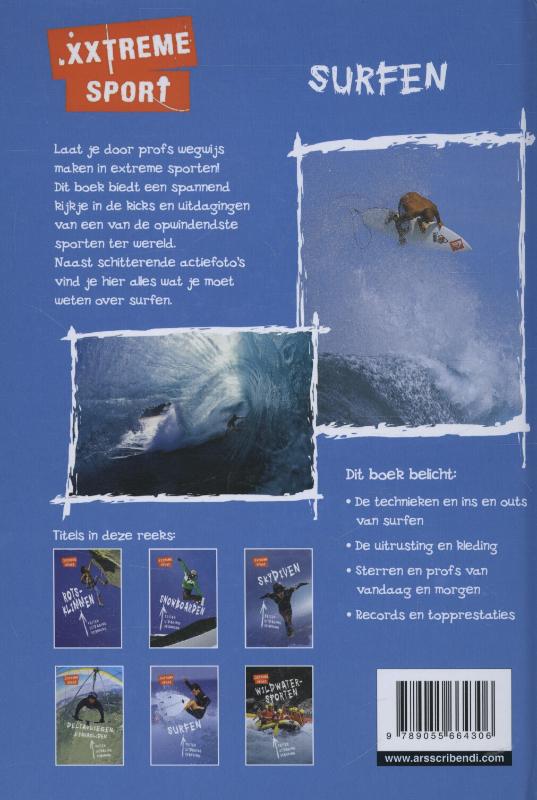 Achterkant van Surfen