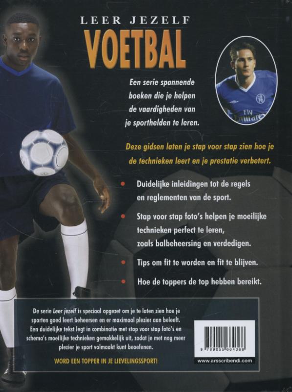 Achterkant van Voetbal