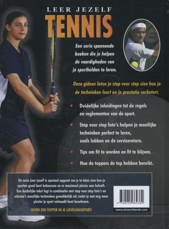 Achterkant van Tennis