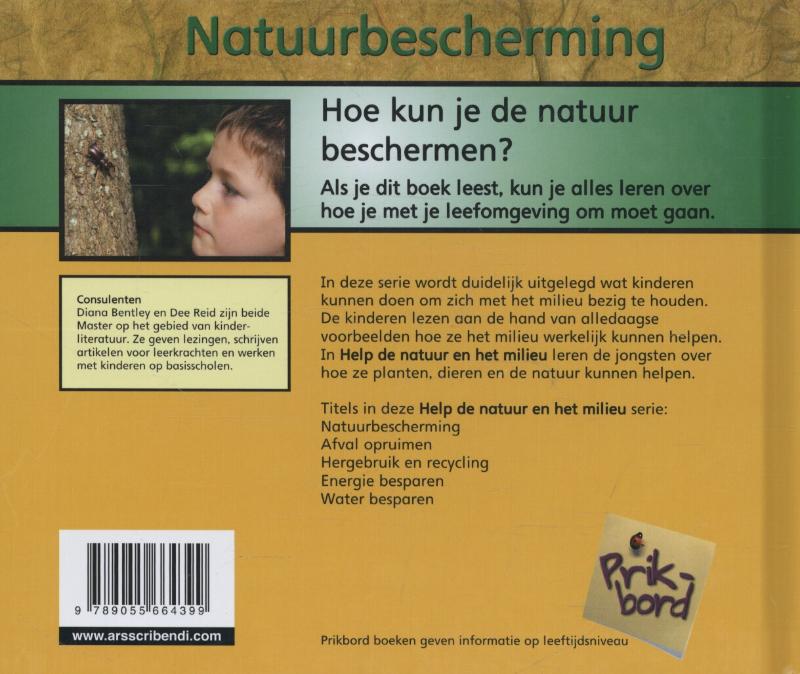 Achterkant van Natuurbescherming