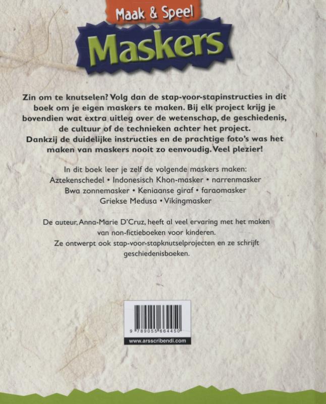 Achterkant van Maskers