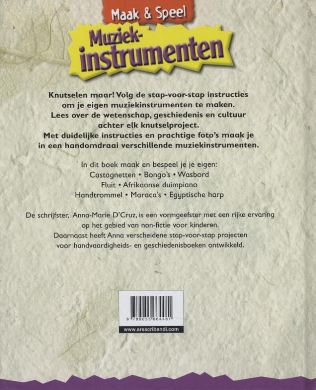 Achterkant van Muziekinstrumenten