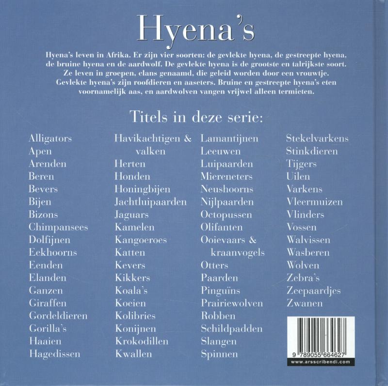 Achterkant van Hyena's