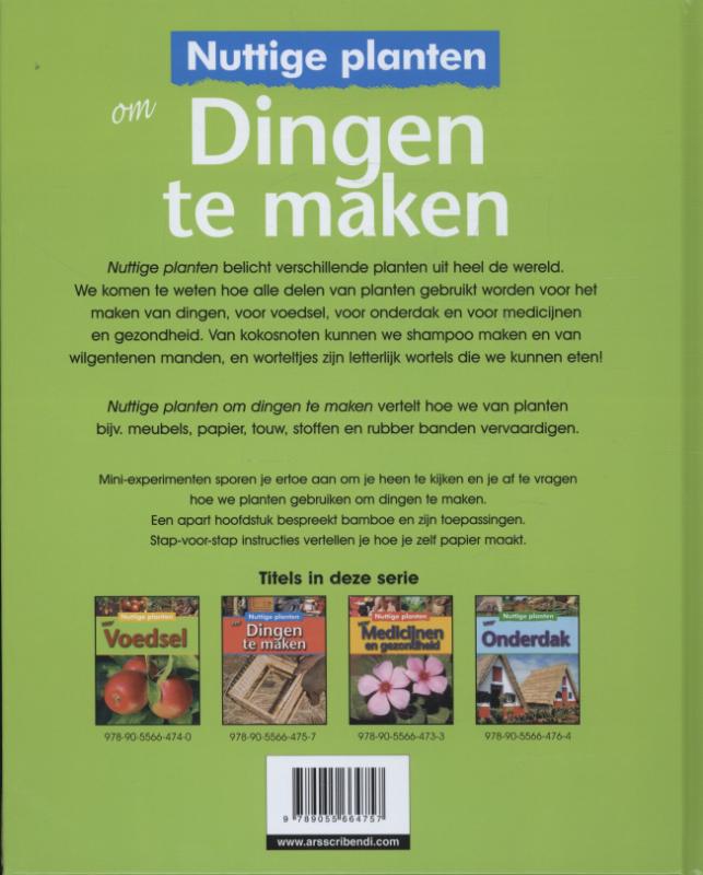 Achterkant van Om dingen te maken