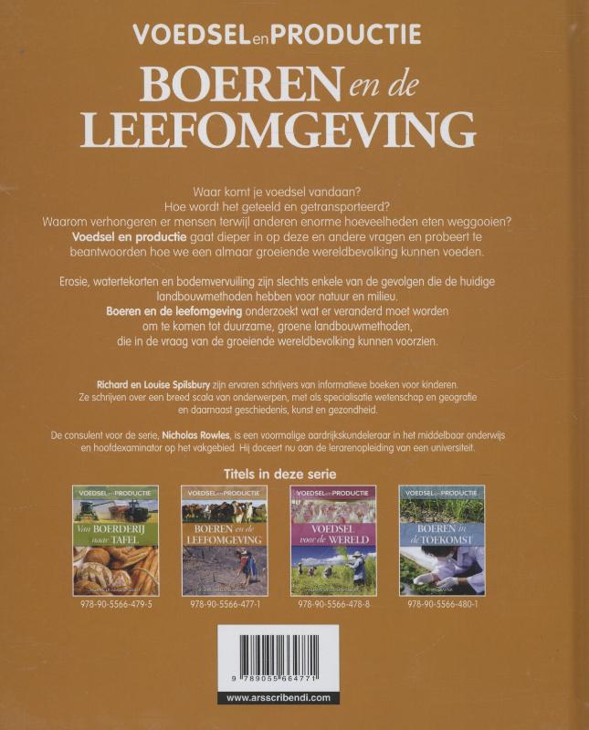 Achterkant van Boeren en de leefomgeving