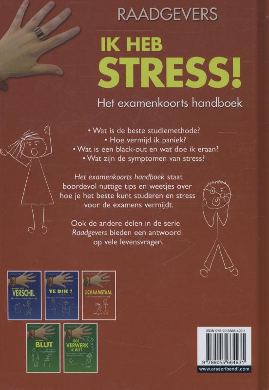 Achterkant van Ik heb stress