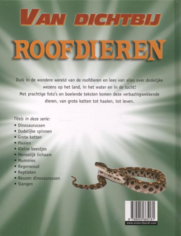 Achterkant van Roofdieren
