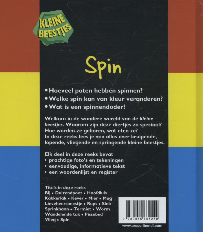 Achterkant van Spin