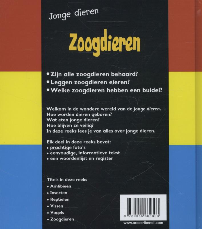 Achterkant van Zoogdieren