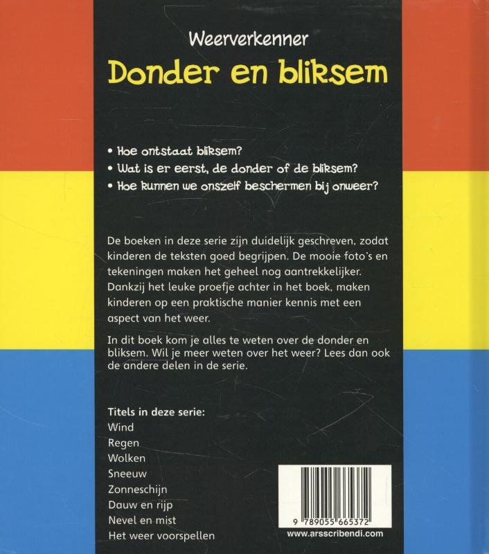 Achterkant van Donder en bliksem