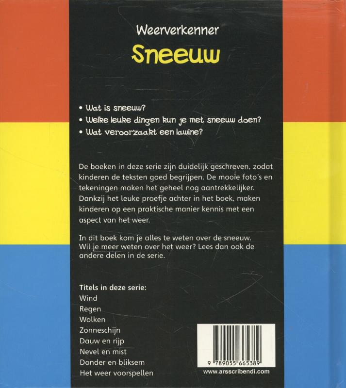Achterkant van Sneeuw