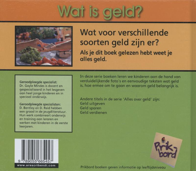 Achterkant van Wat is geld?