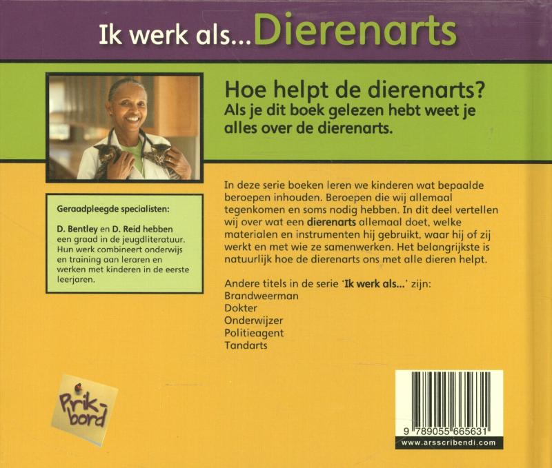 Achterkant van Dierenarts