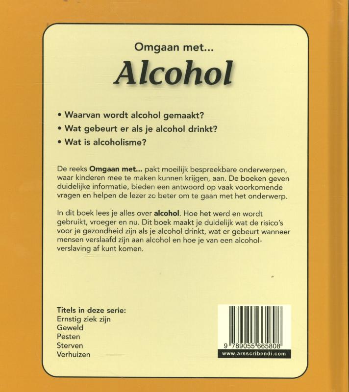 Achterkant van Alcohol