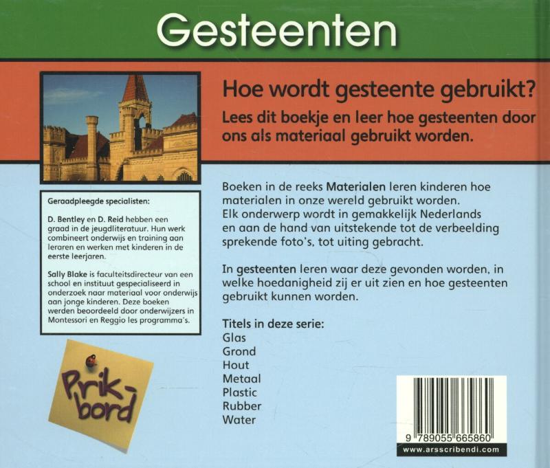 Achterkant van Gesteenten