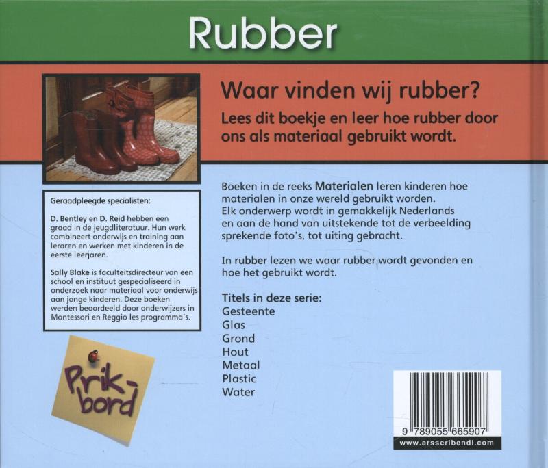 Achterkant van Rubber