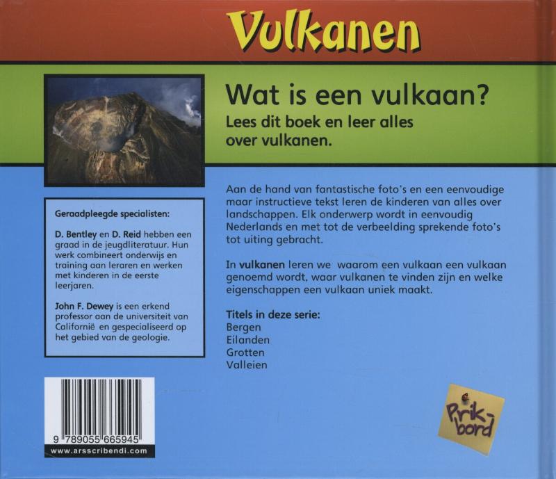 Achterkant van Vulkanen