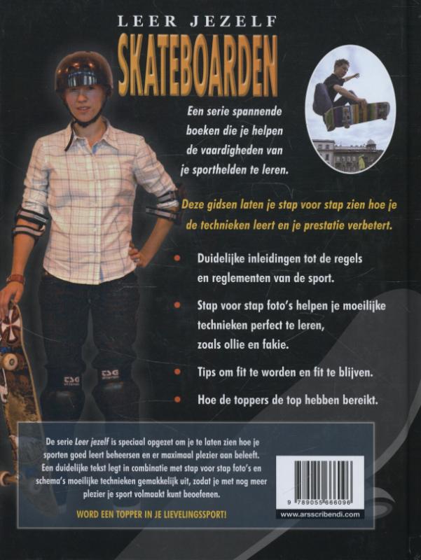 Achterkant van Skateboarden