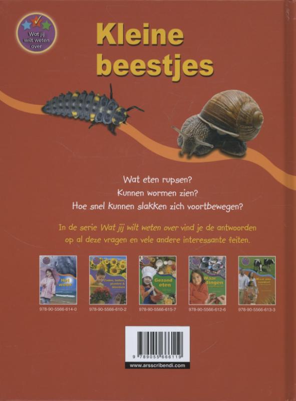 Achterkant van Kleine beestjes