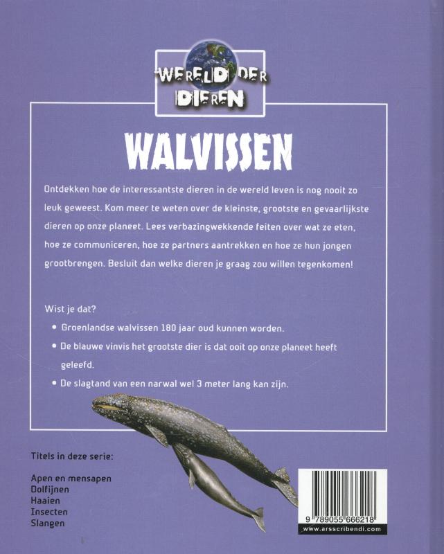 Achterkant van Walvissen