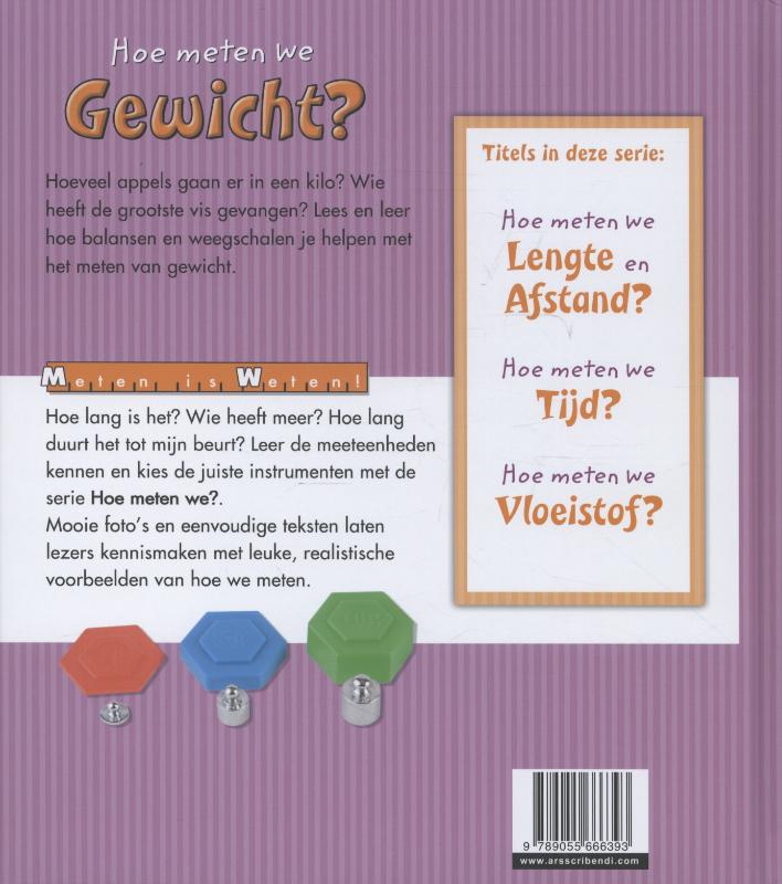 Achterkant van Gewicht