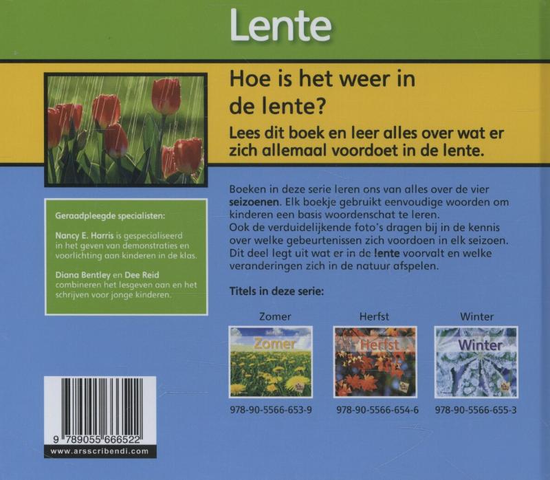 Achterkant van Lente