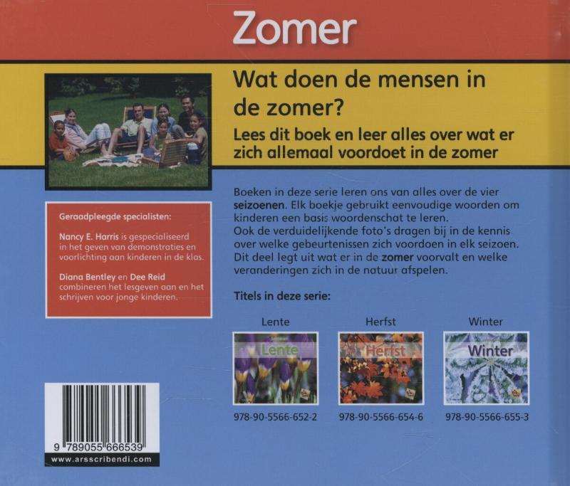 Achterkant van Zomer