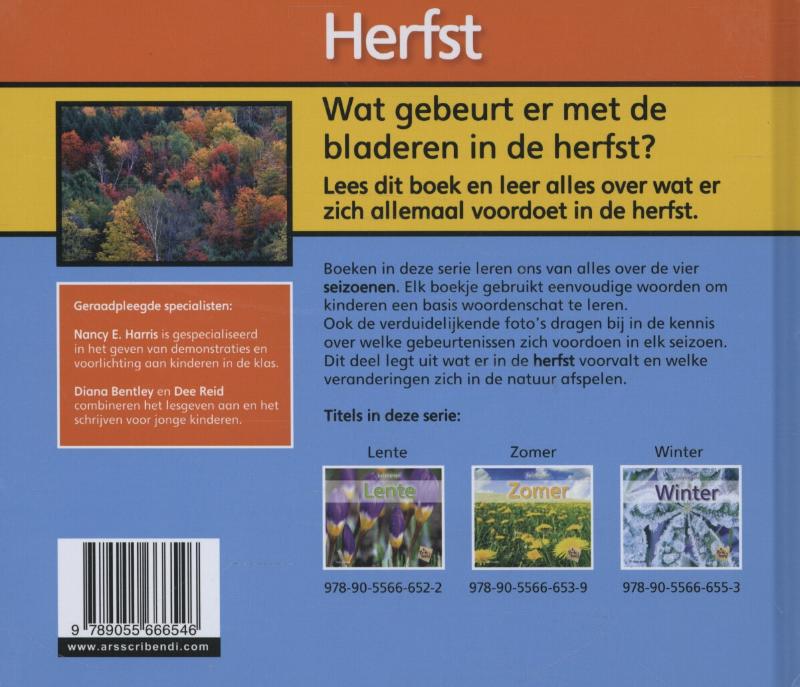 Achterkant van Herfst