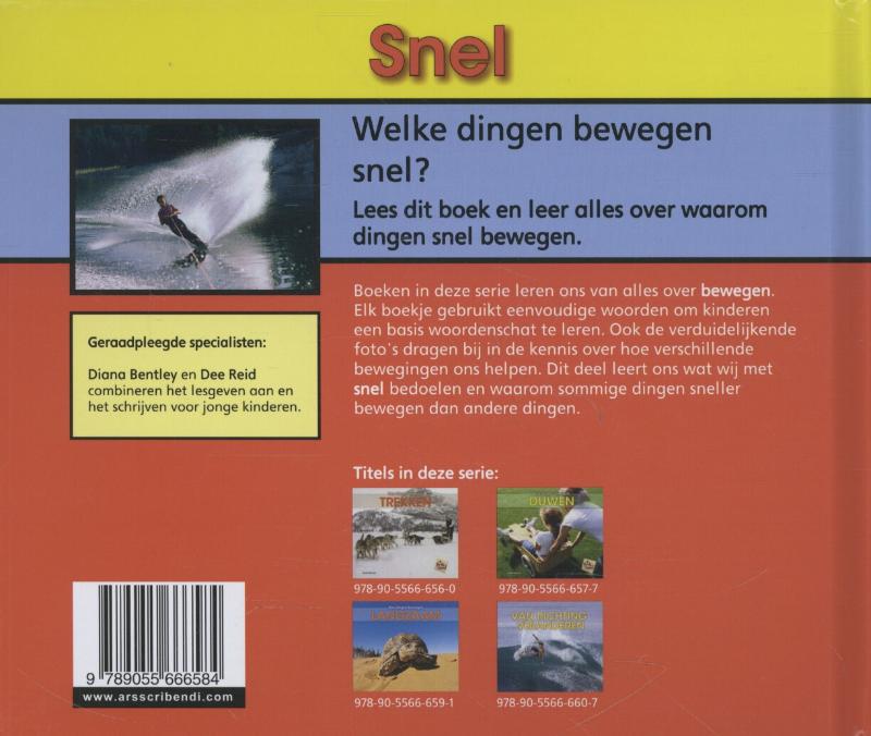Achterkant van Snel