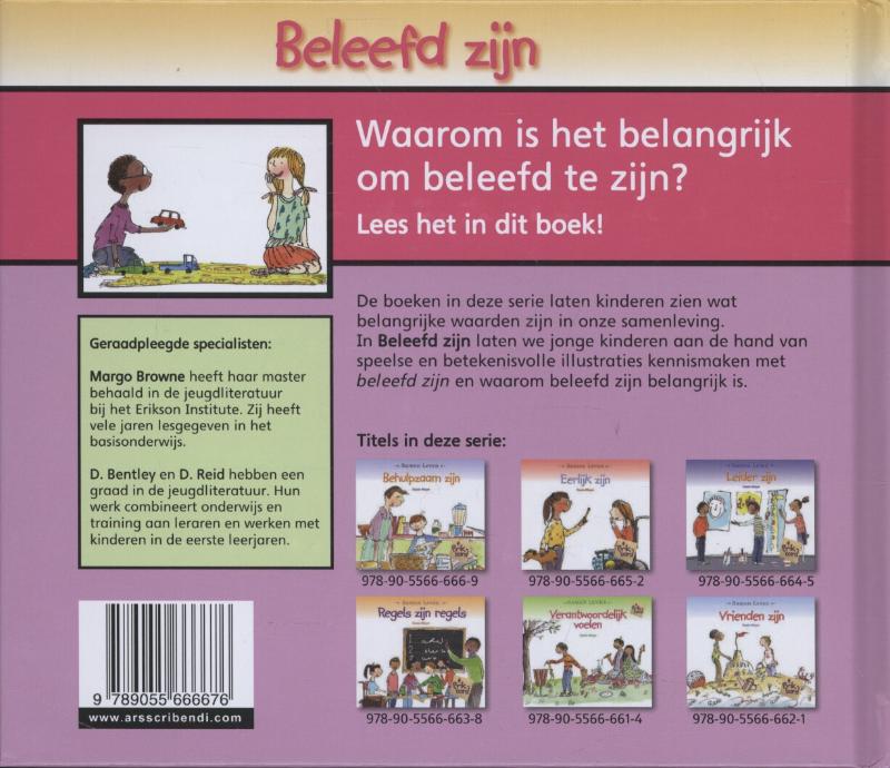 Achterkant van Beleefd zijn