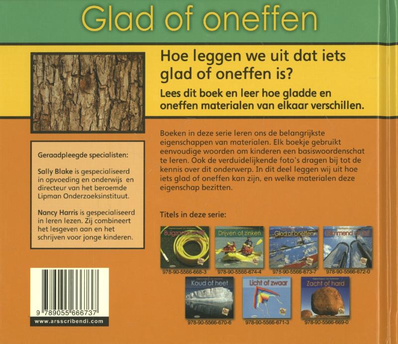 Achterkant van Glad of oneffen
