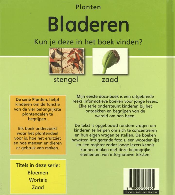 Achterkant van Bladeren